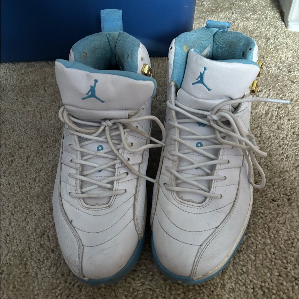 University Blue Jordan 12s